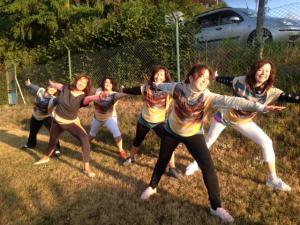 Dá se cvičit i venku. Dá se cvičit i venku.